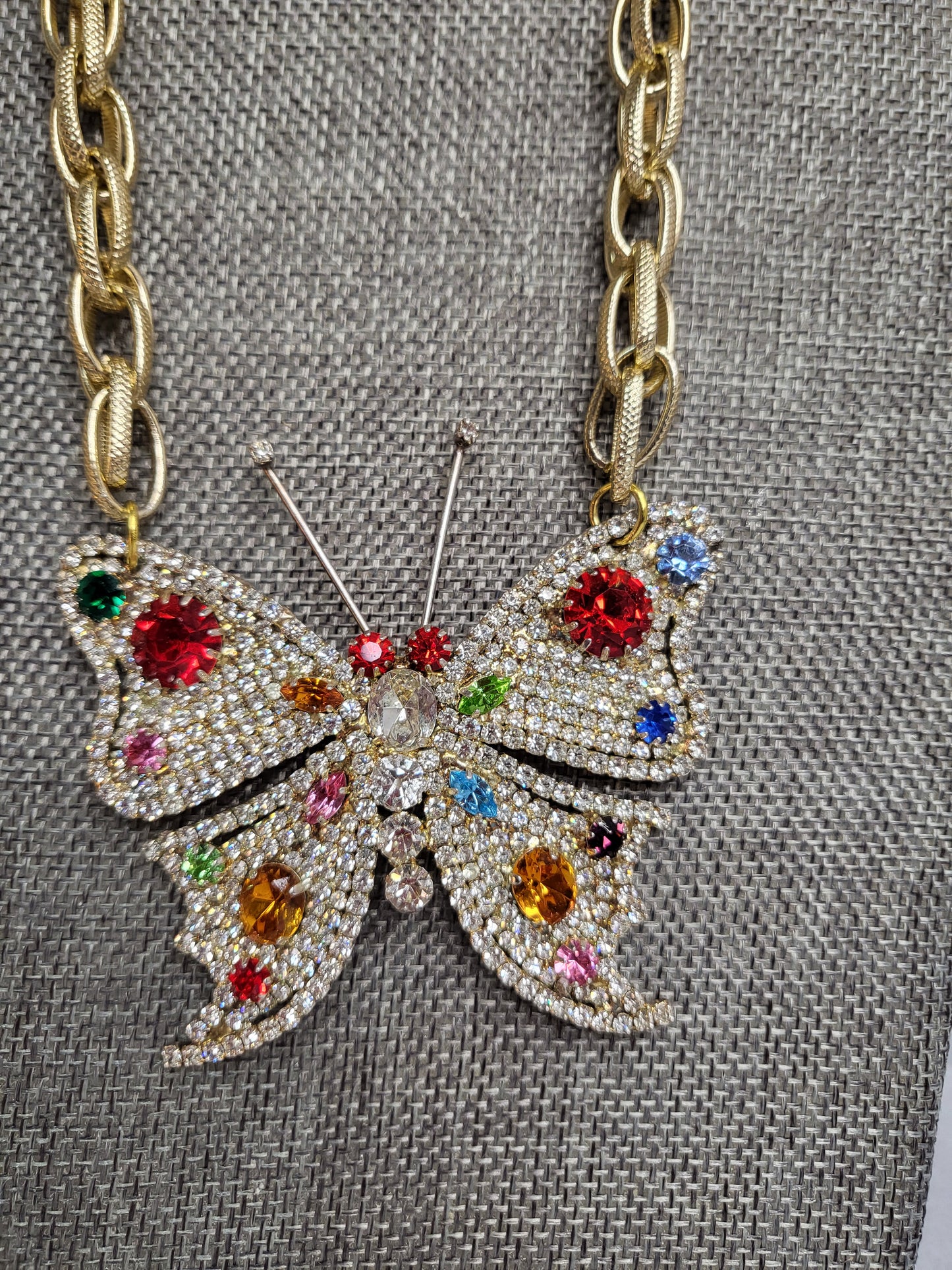 MADE-Czech Butterfly Necklace