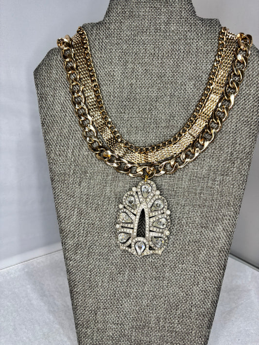 MADE- Dress Clip Necklace