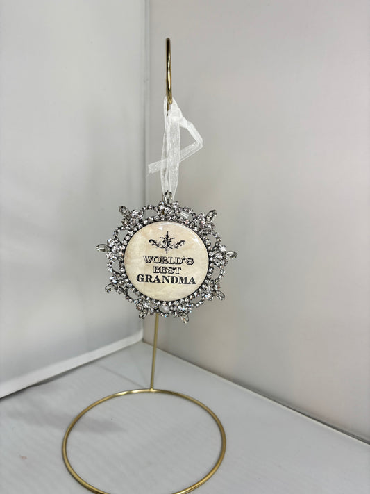 World’s Best Grandma Ornament