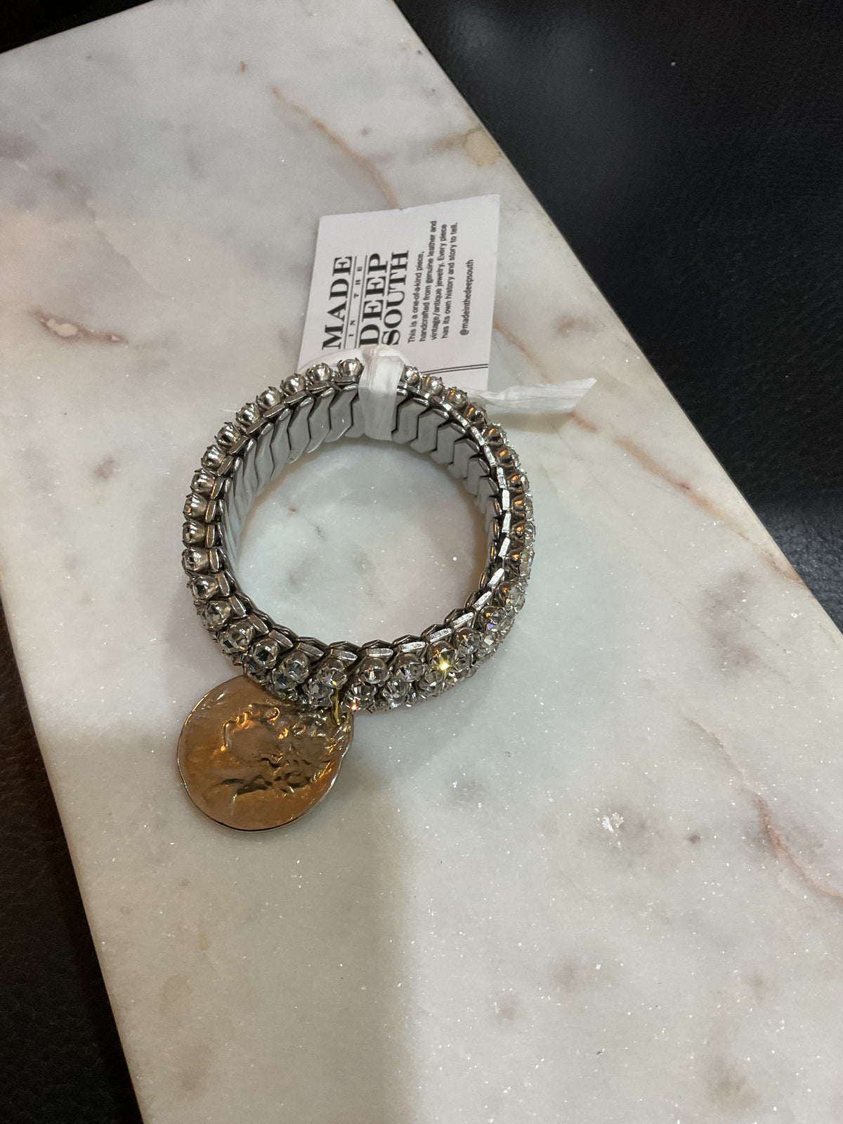 Made coin bracelet