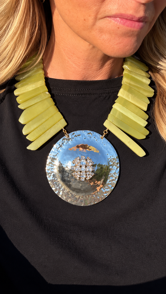 Made 1950s Weiss earring necklace ￼