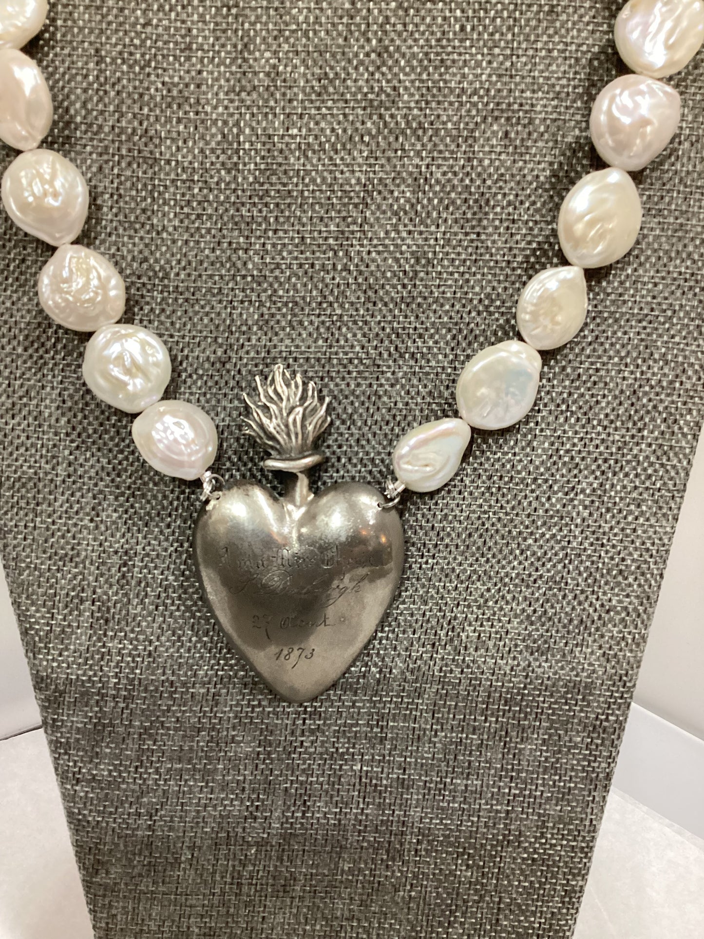 MADE- Flaming Heart Necklace