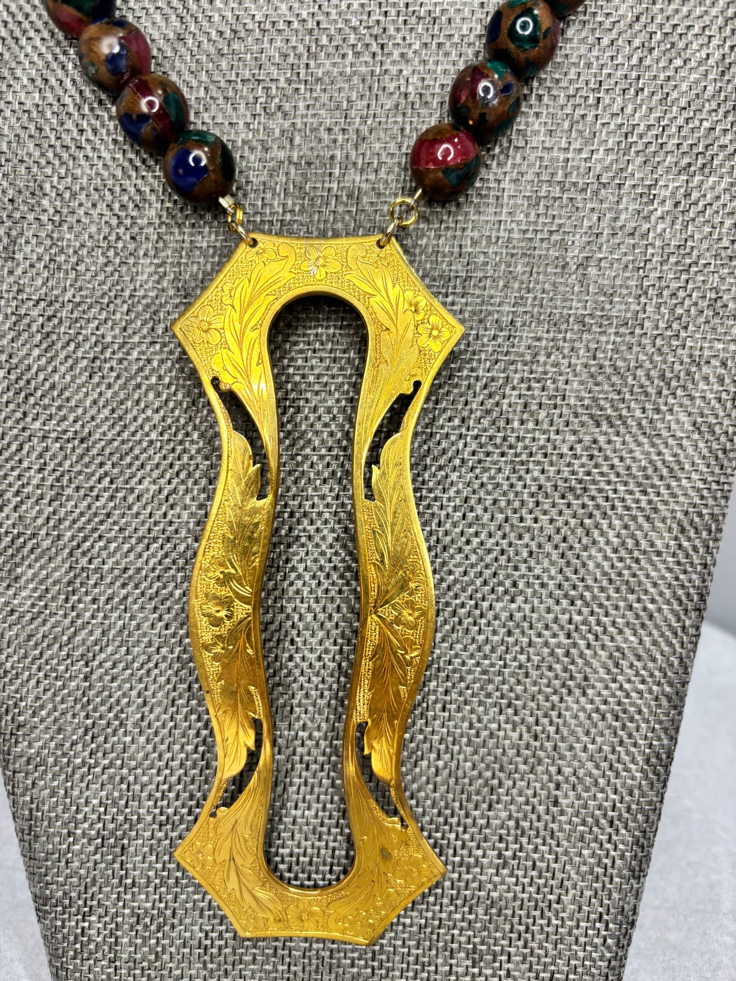 MADE- 1800’s Sash Buckle Necklace