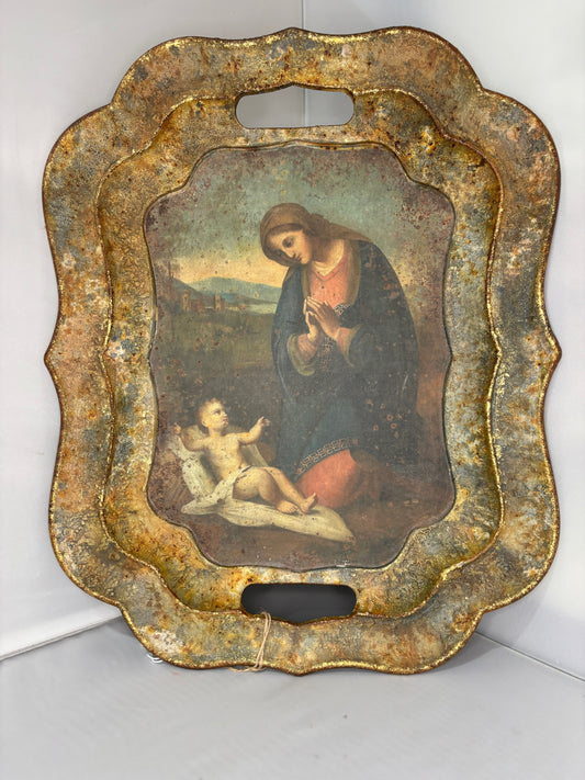 Madonna and Child Tray