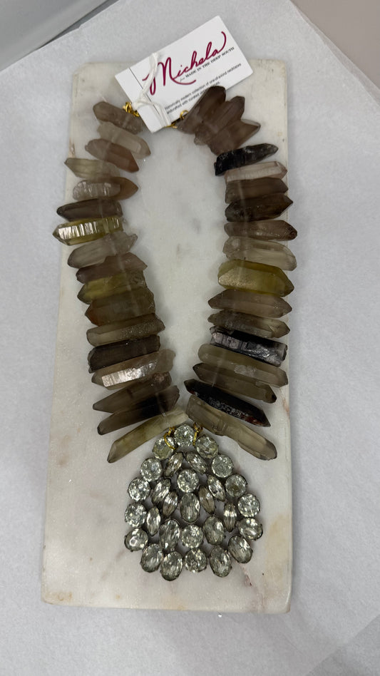 Made Smokey necklace