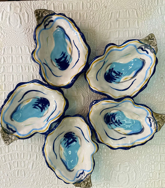 Small Oyster Trinket Dish