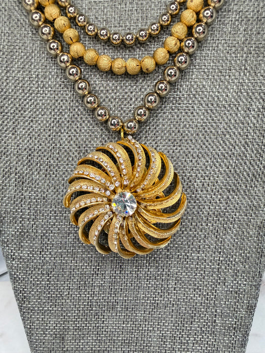 MADE gold traditional necklace