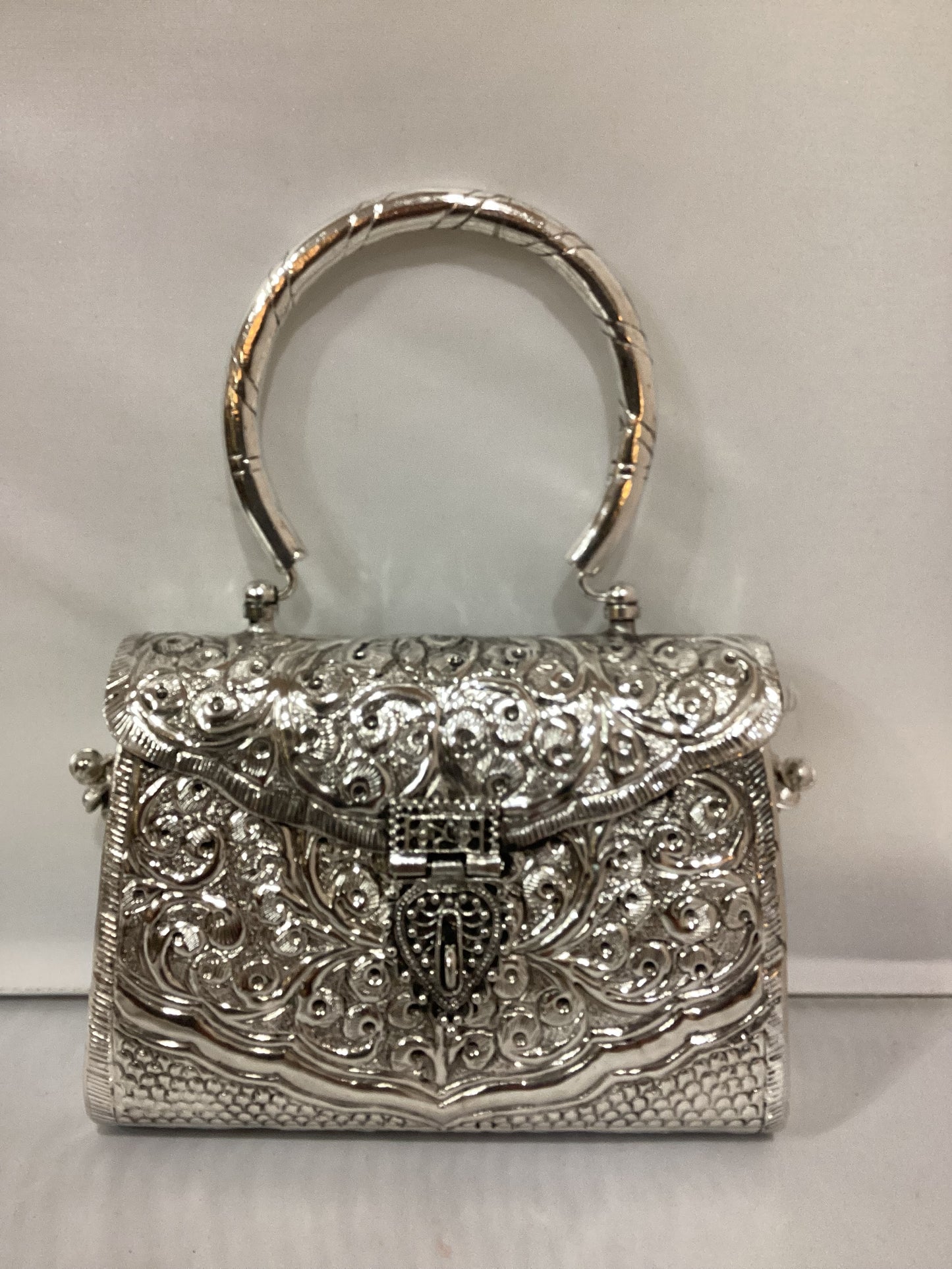 Silver Clutch