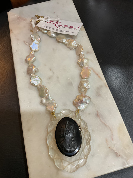 Made Cameo necklace