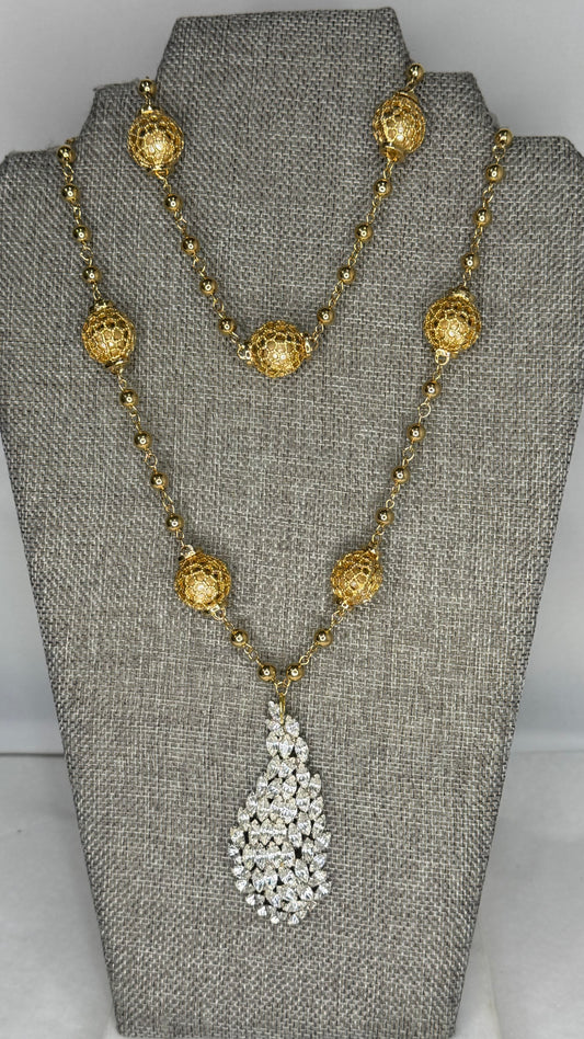 Made- Waterfall necklace
