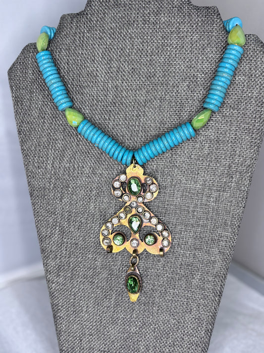 MADE- German Turquoise Necklace