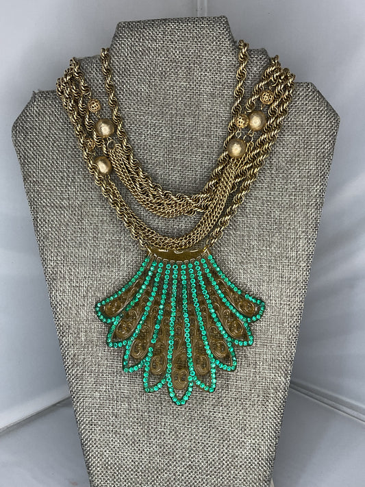 Made tiara necklace