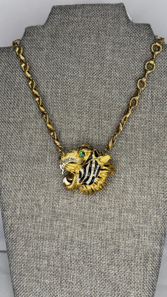 Made- Emmons brooch necklace