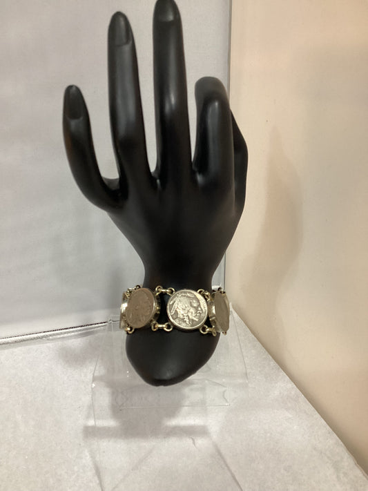 MADE- Buffalo Nickel Bracelet