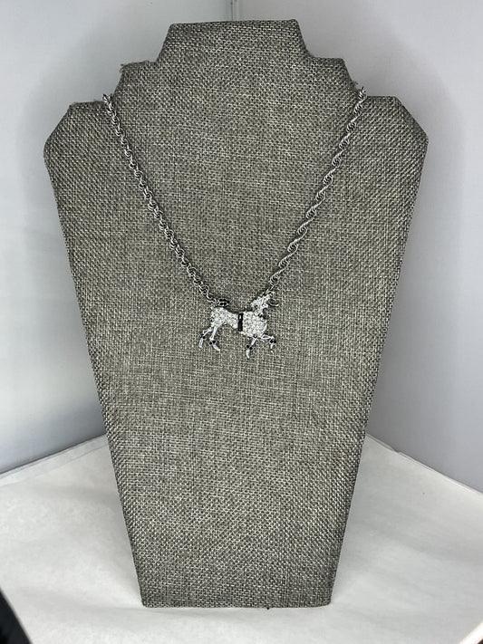 Made 1950s poodle necklace