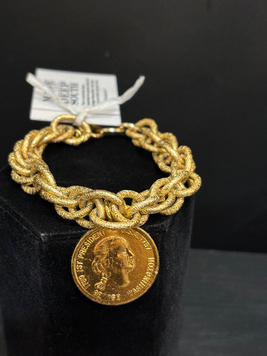 MADE - Coin Chain Bracelet