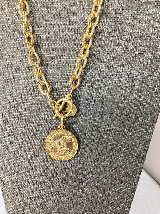 Susan Shaw- American 250 Toggle Necklace