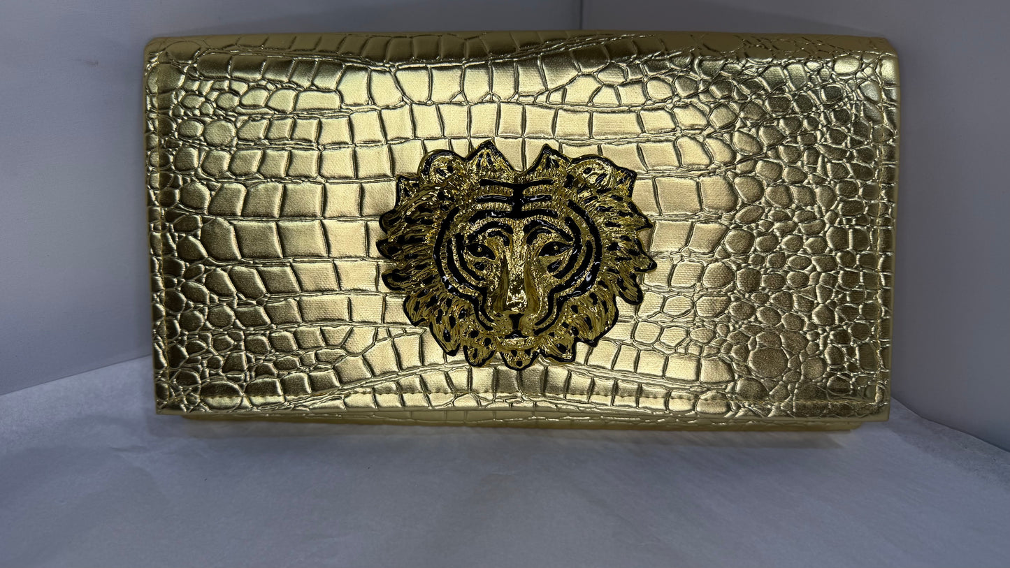 Gold Lion clutch