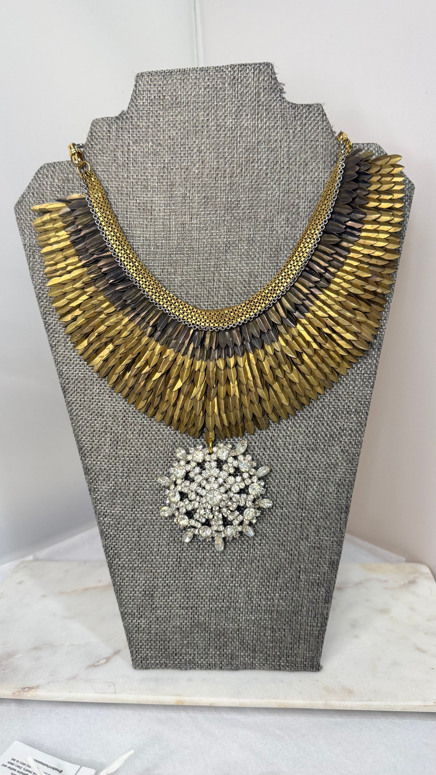 Made 1940s necklace