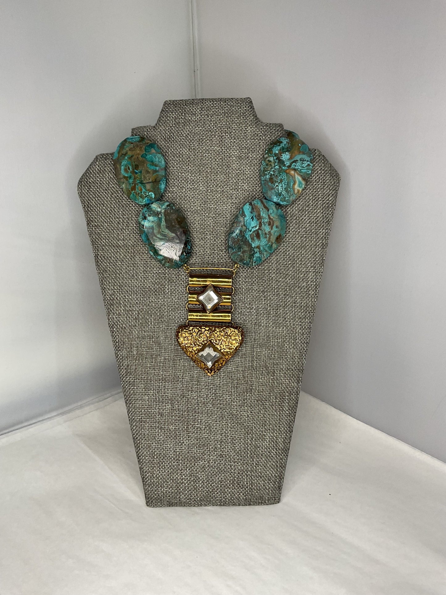 Made Jasper necklace