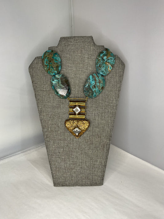 Made Jasper necklace