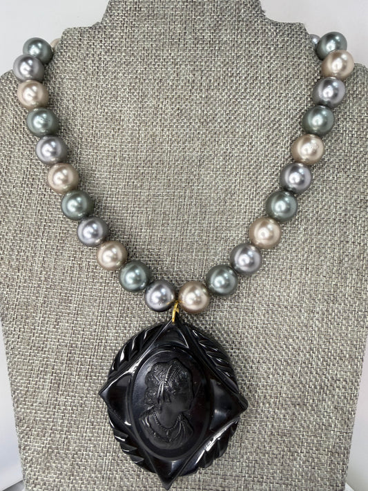 Made 1920s necklace