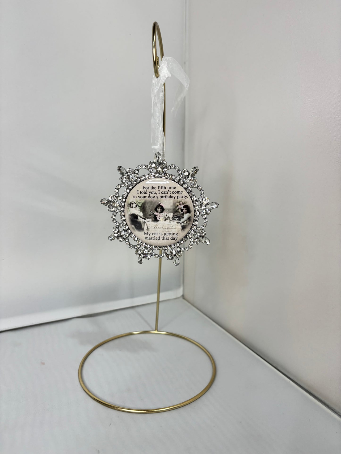 Dog’s Birthday Party Ornament