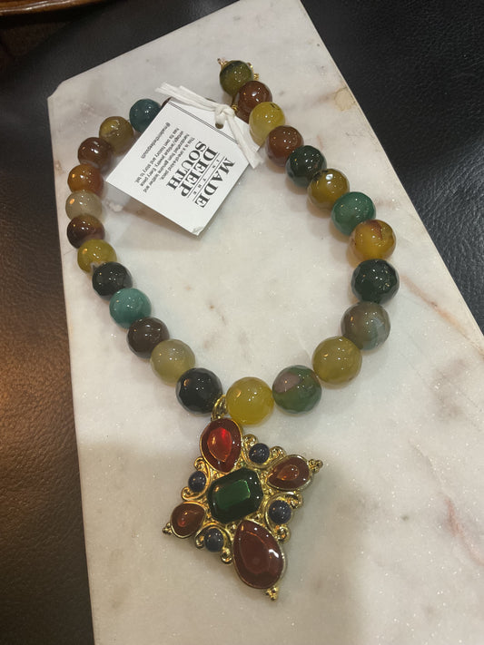 Made 80s jay strong necklace