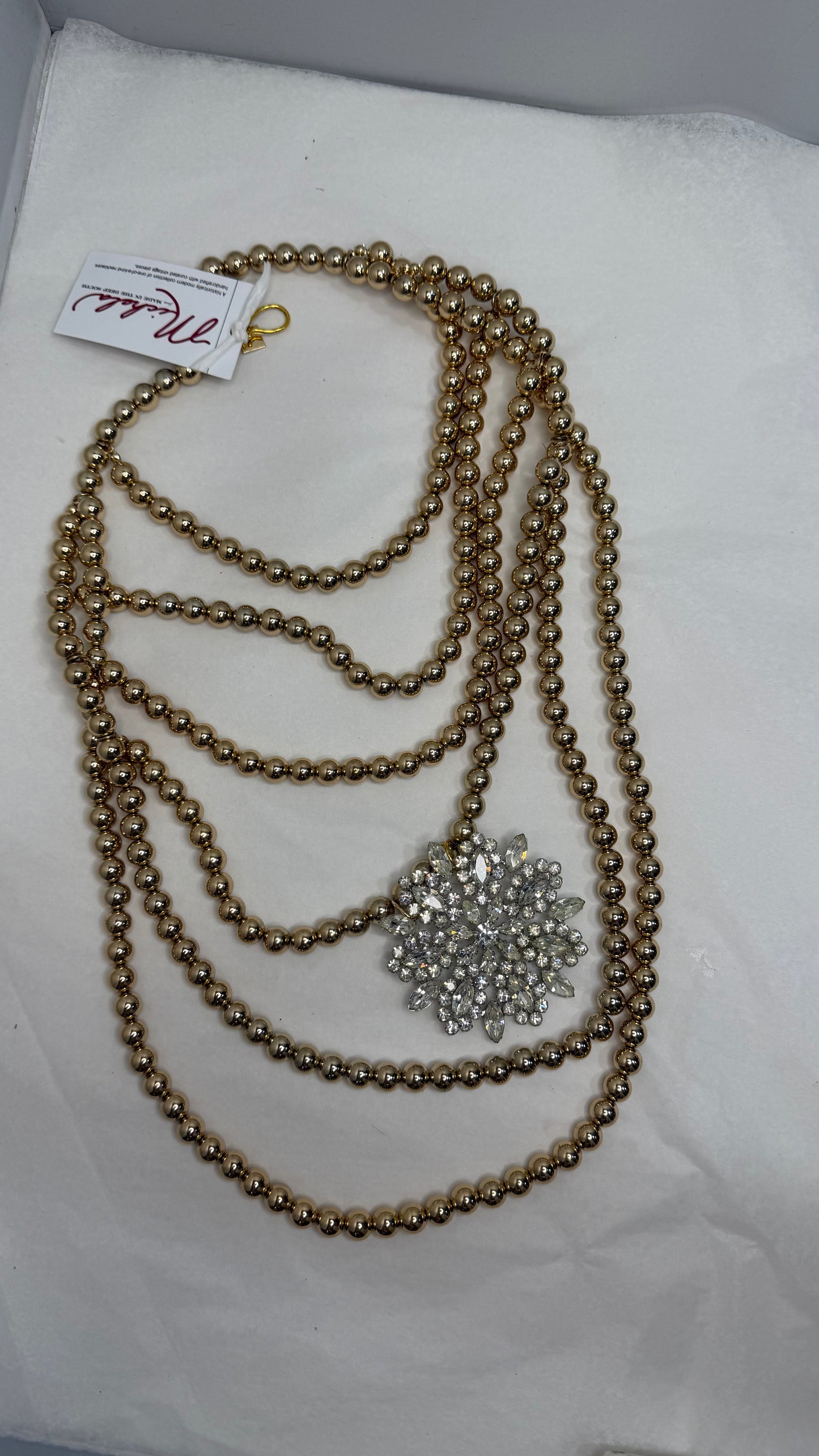 Made- Gold layered necklace