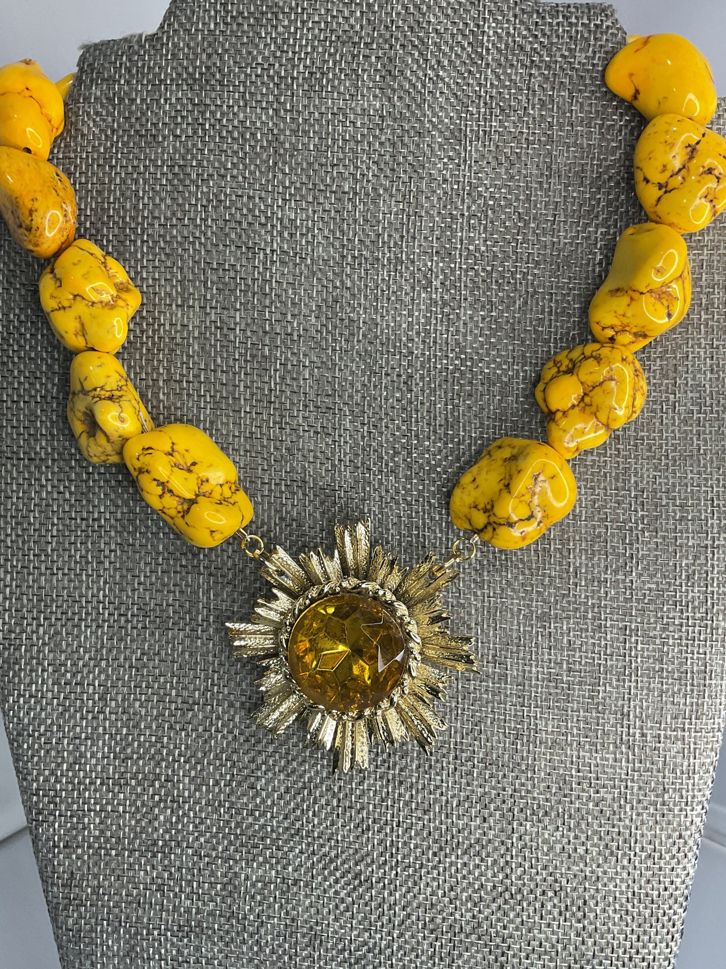 Made MCM necklace