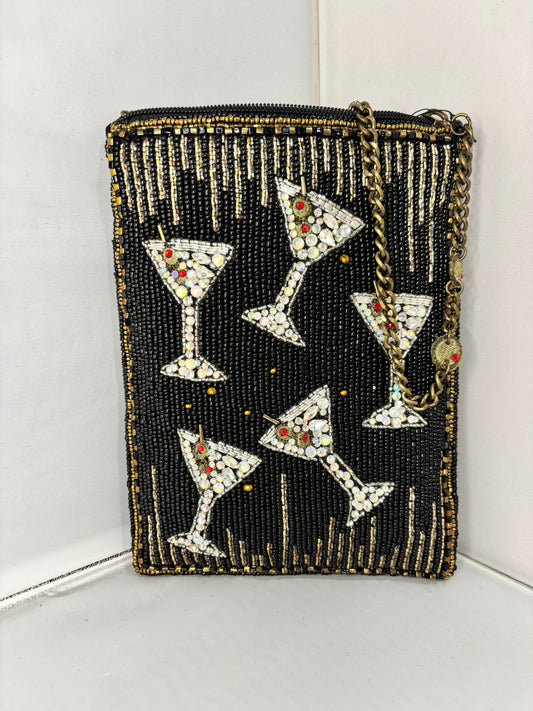 Hand Beaded Martini Crossbody