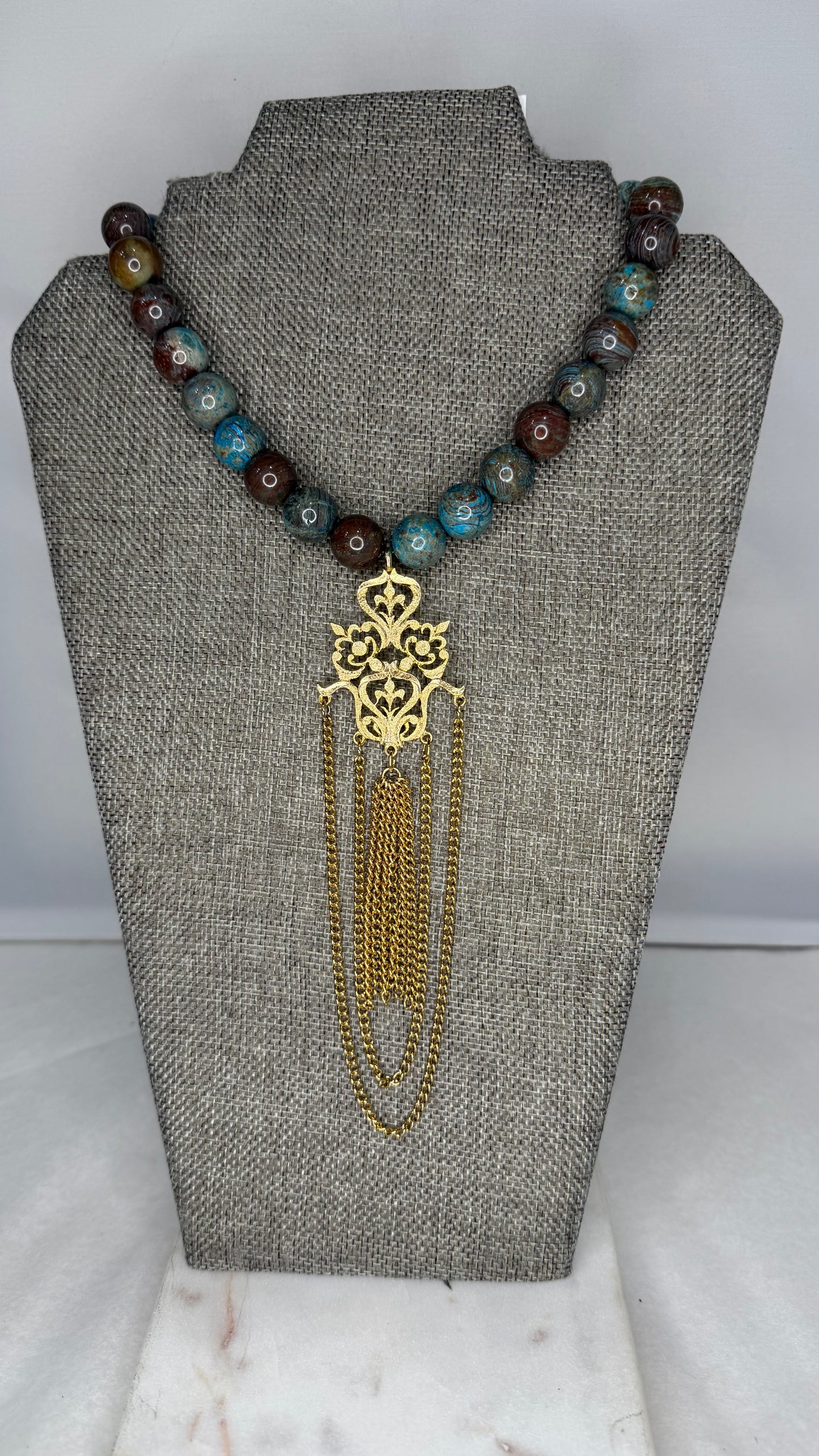 Made- Jasper necklace
