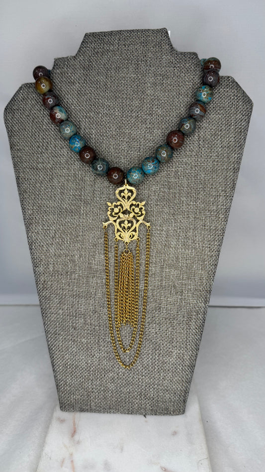 Made- Jasper necklace
