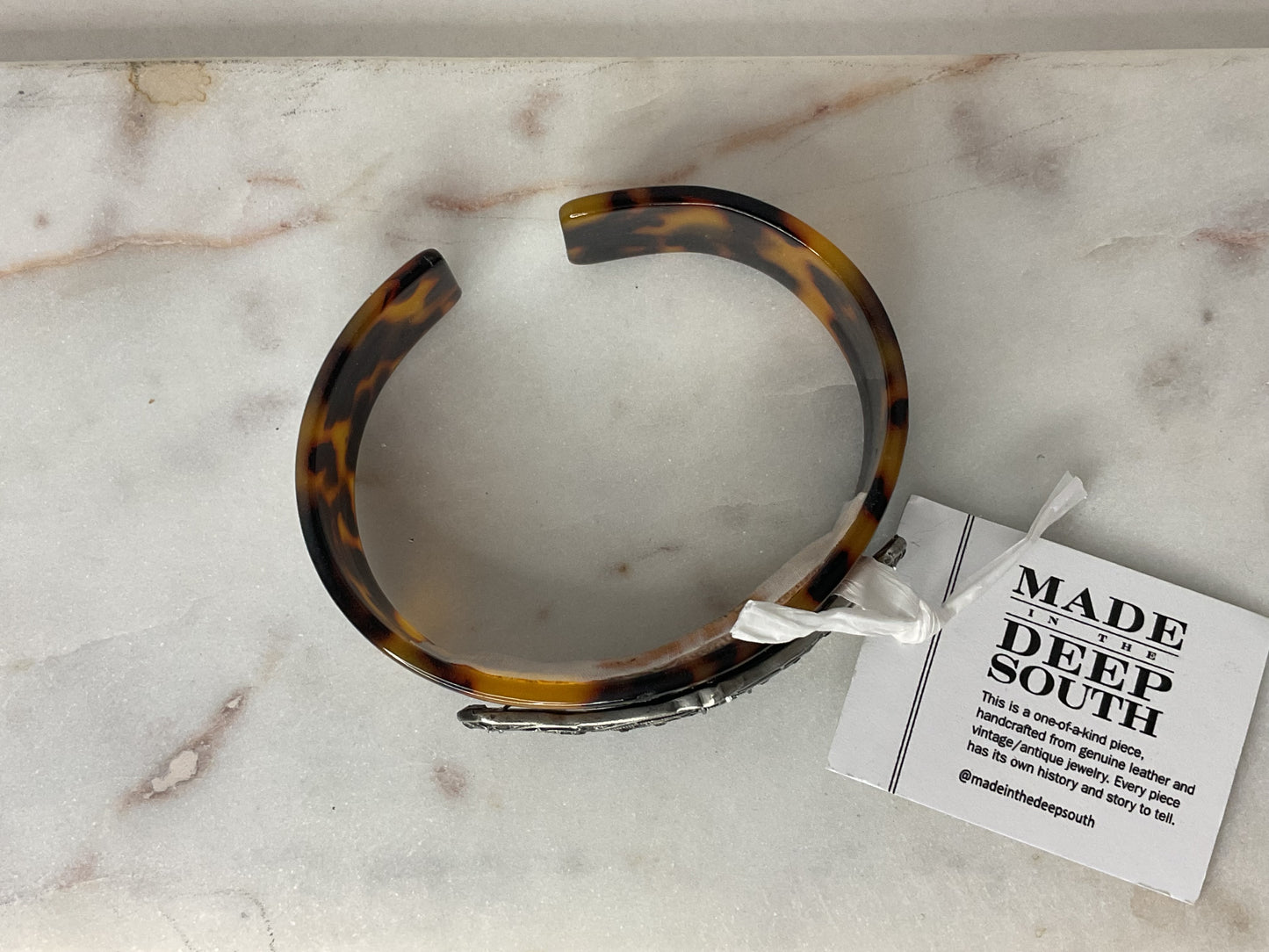 Made 1930s bar pin cuff