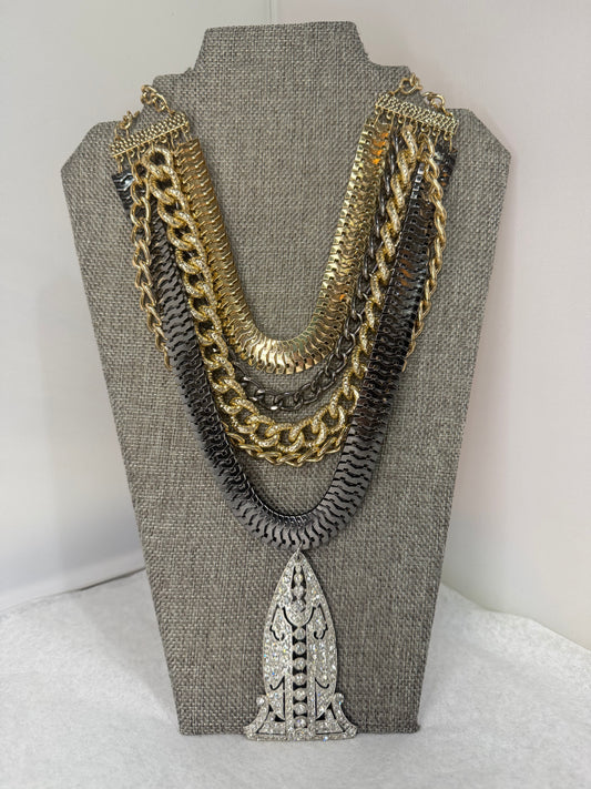 Made 1920s necklace