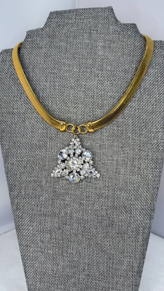 MADE- 1970s collar necklace