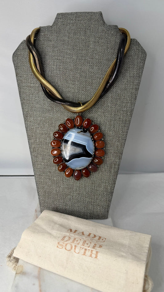 Made- Agate necklace