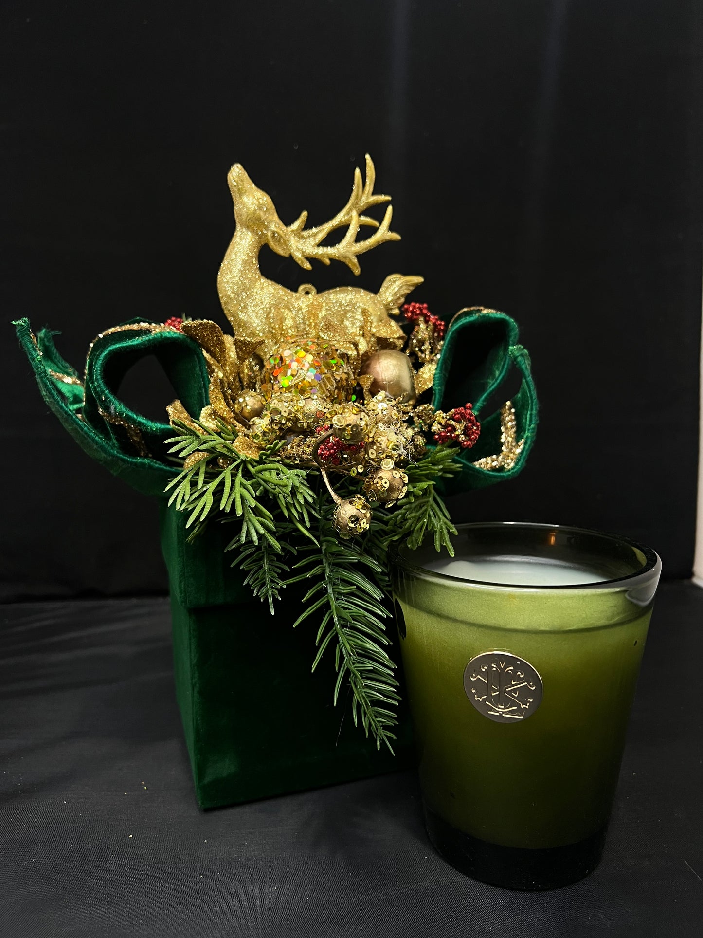 Noble Fir Lux Candle & Christmas Gift Box