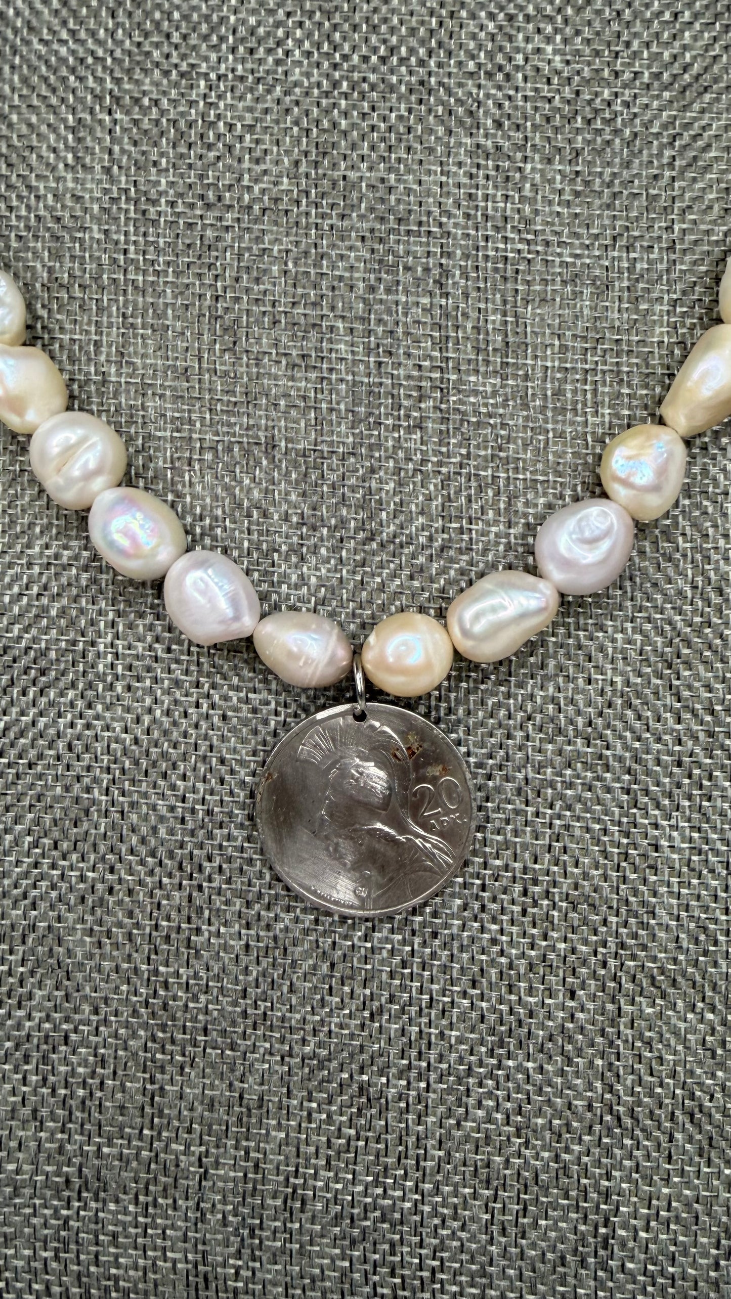 Made- 1973 coin necklace