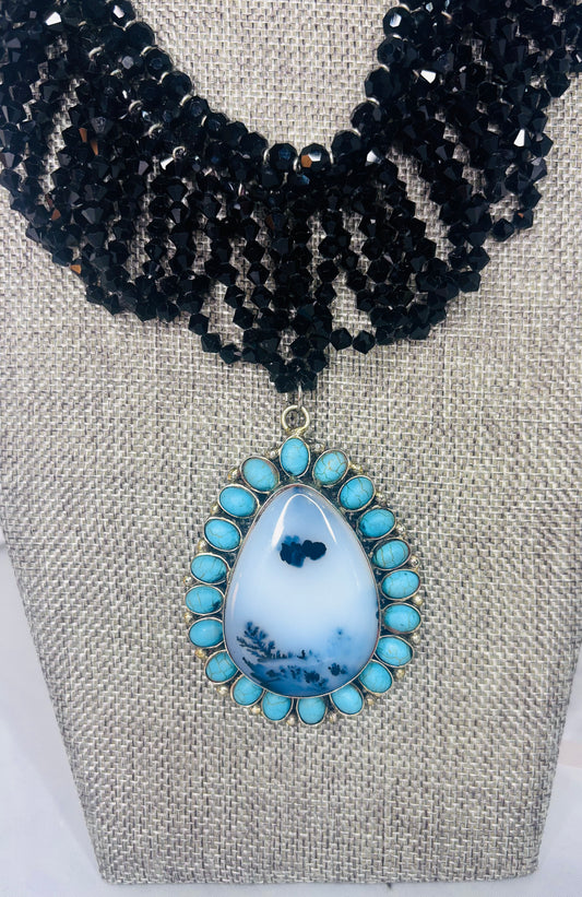 MADE- Dendrite necklace