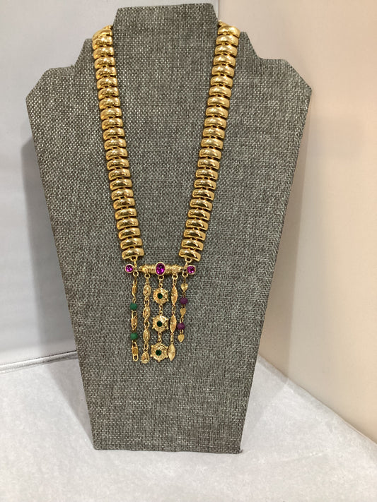 MADE- Bar Brooch Necklace