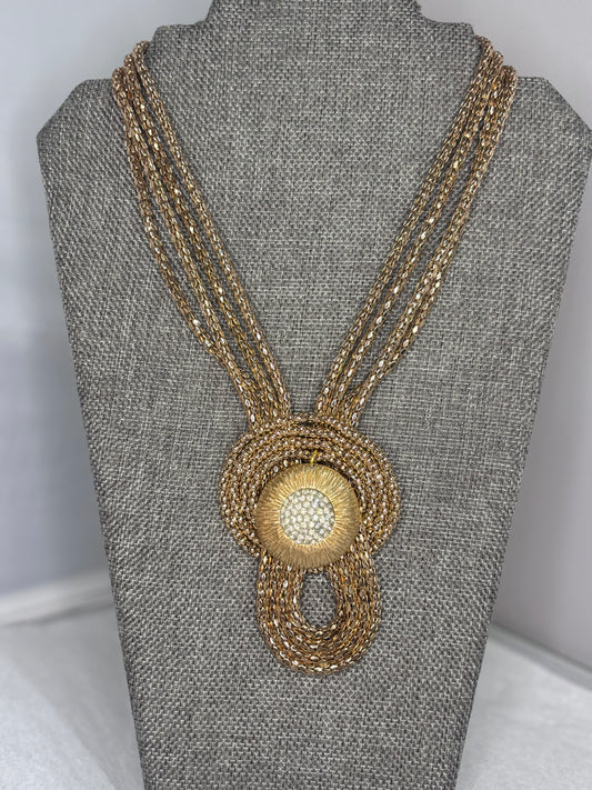 MADE- Brooch Necklace