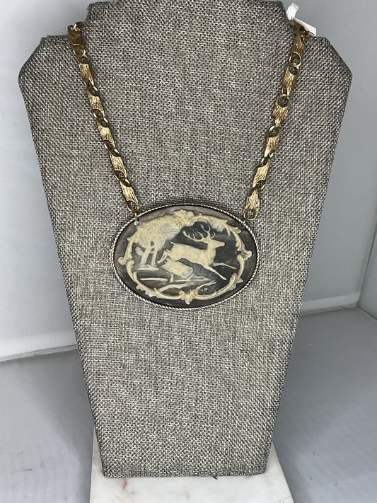 Made buckle necklace
