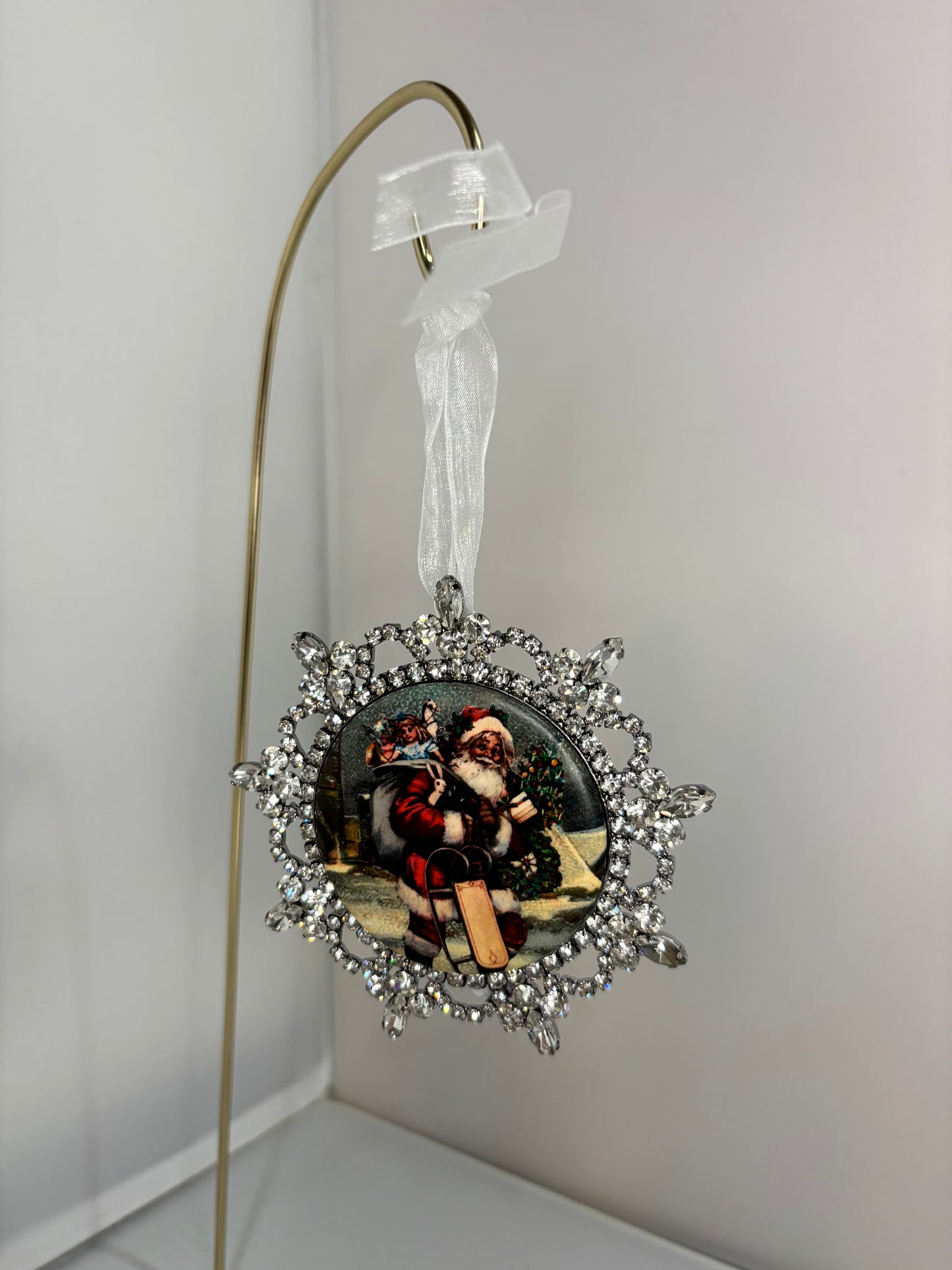 Santa Ornament