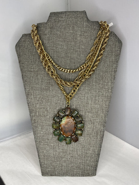 Made 1950s Monet necklace