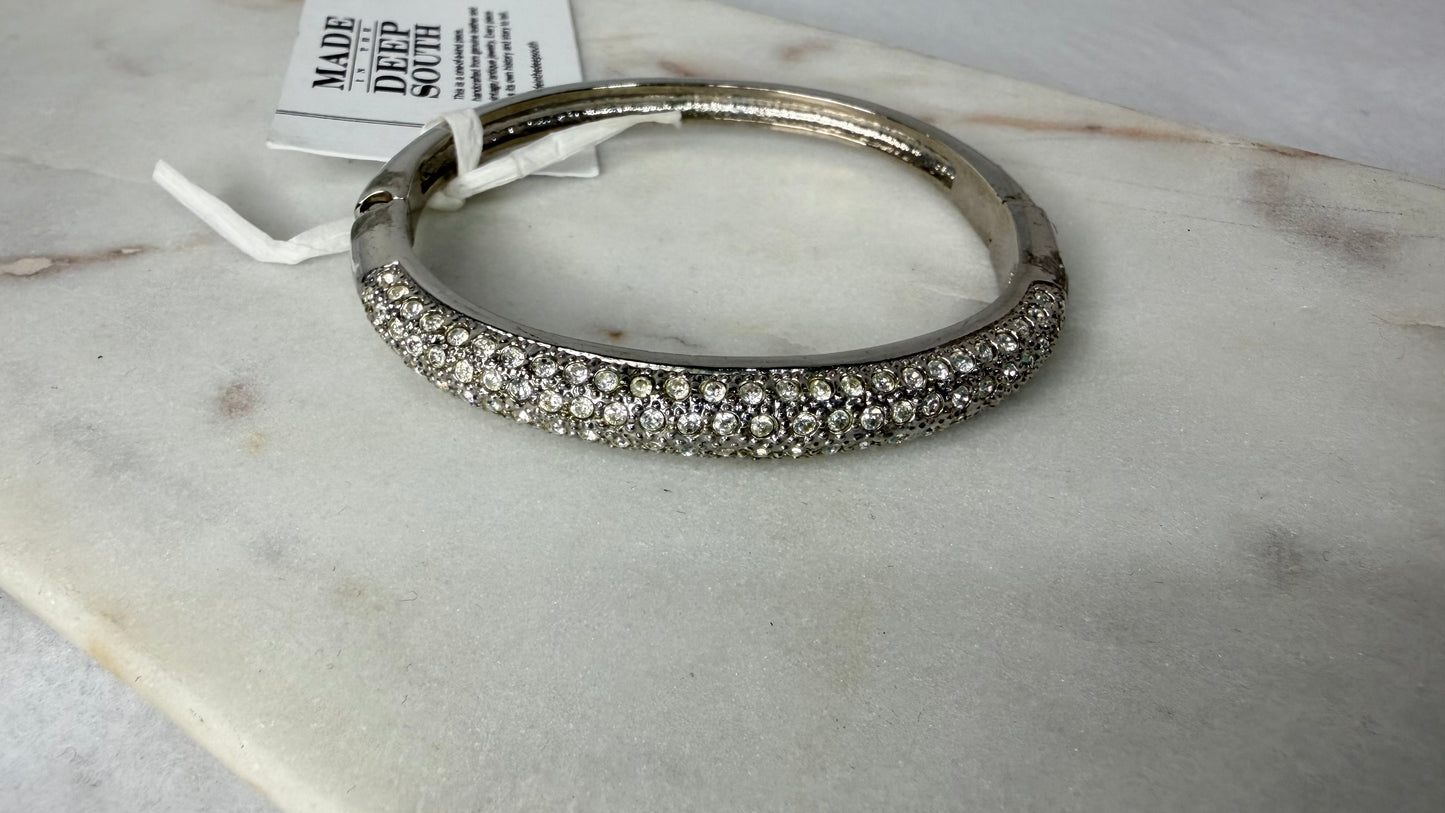 Made 1970s hinged bracelet