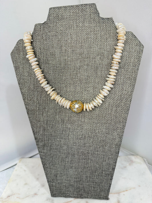 MADE Baroque Pearl necklace