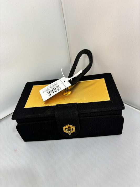 MADE- Black & Gold Clutch Box