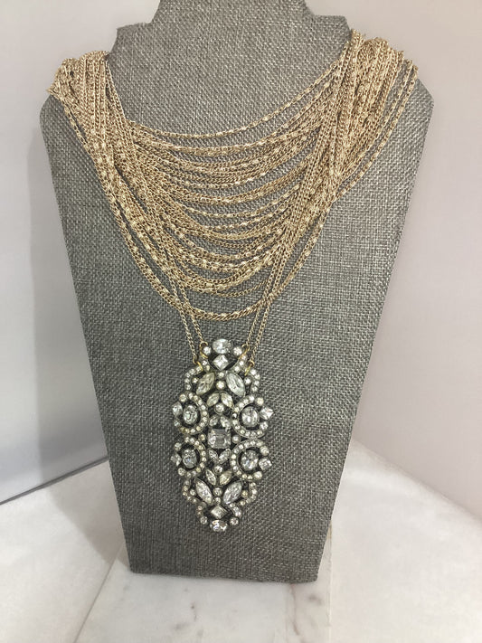 Made layered necklace