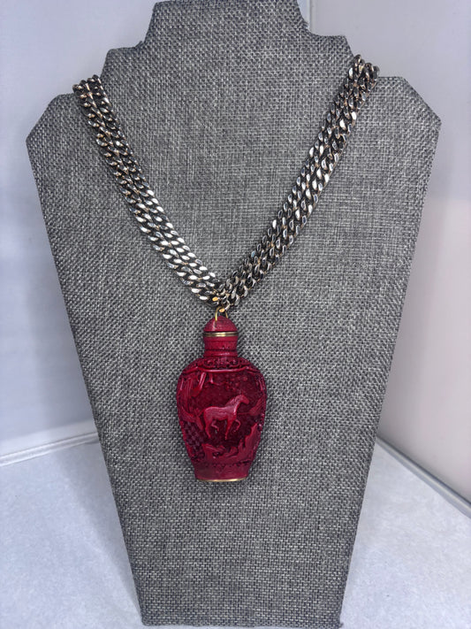 MADE-1960's Snuff Necklace